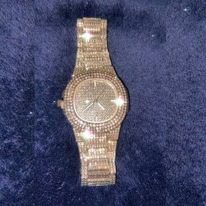 White gold GLAM watch